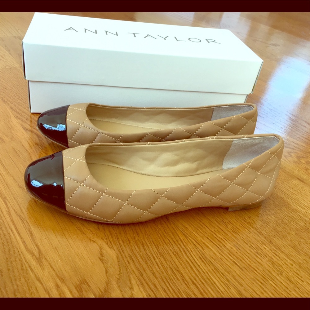 Ann Taylor Flat Ballet Shoes Size 7